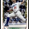 2022 Topps Holiday Los Angeles Dodgers #HW33 Tyler Anderson