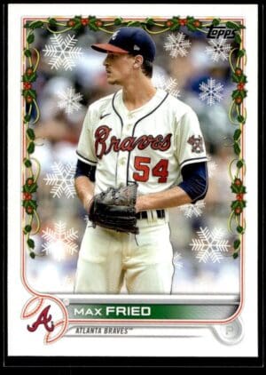 2022 Topps Holiday Atlanta Braves #HW31 Max Fried