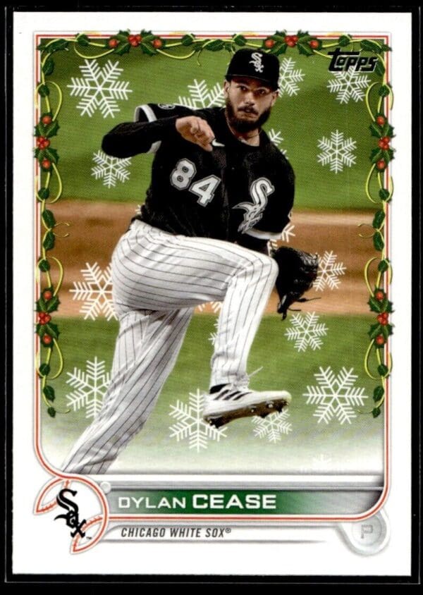 2022 Topps Holiday Chicago White Sox #HW190 Dylan Cease