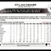 2022 Topps Holiday Chicago White Sox #HW190 Dylan Cease