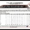 2022 Topps Holiday Los Angeles Dodgers #HW33 Tyler Anderson