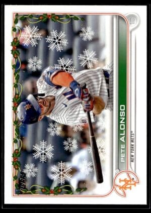 2022 Topps Holiday New York Mets #HW65 Pete Alonso