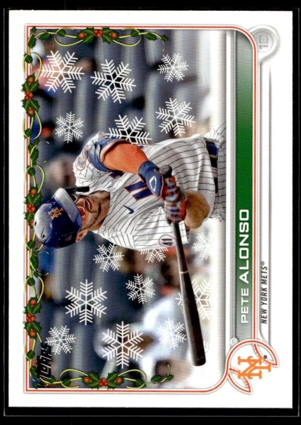 2022 Topps Holiday New York Mets #HW65 Pete Alonso