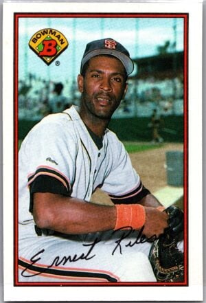 1989 Bowman San Francisco Giants #475 Ernie Riles