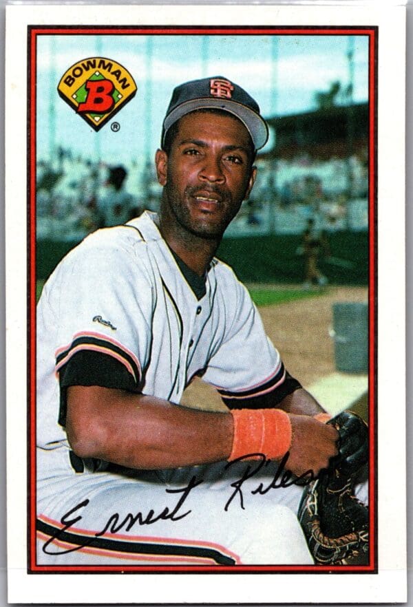 1989 Bowman San Francisco Giants #475 Ernie Riles