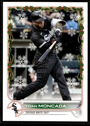 2022 Topps Holiday Chicago White Sox #HW47 Yoan Moncada
