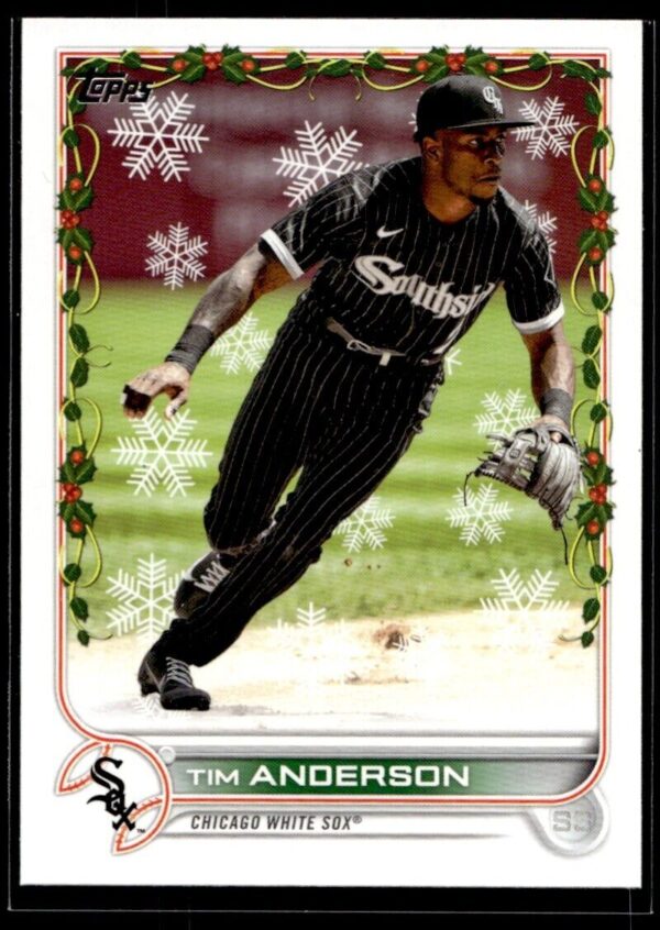 2022 Topps Holiday Chicago White Sox #HW187 Tim Anderson