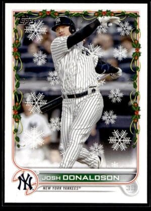 2022 Topps Holiday New York Yankees #HW85 Josh Donaldson