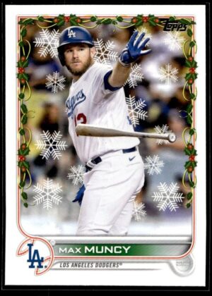 2022 Topps Holiday Los Angeles Dodgers #HW199 Max Muncy