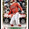 2022 Topps Holiday Los Angeles Angels #HW106 Taylor Ward