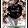 2022 Topps Holiday Colorado Rockies #HW87 C.J. Cron
