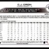 2022 Topps Holiday Colorado Rockies #HW87 C.J. Cron