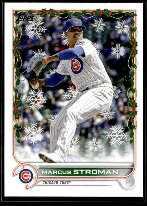 2022 Topps Holiday Chicago Cubs #HW156 Marcus Stroman