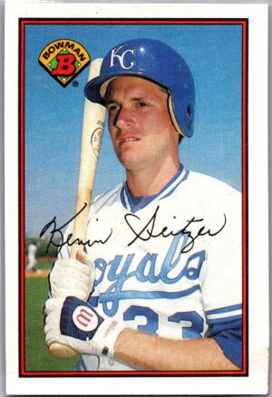 1989 Bowman Kansas City Royals #123 Kevin Seitzer