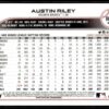 2022 Topps Holiday Atlanta Braves #HW146 Austin Riley