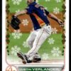 2022 Topps Holiday Houston Astros #57A Justin Verlander