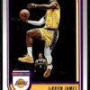2022 Hoops Los Angeles Lakers #170 LeBron James
