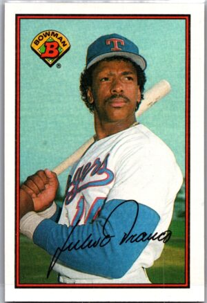 1989 Bowman Texas Rangers #228 Julio Franco
