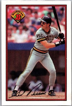 1989 Bowman Pittsburgh Pirates #419 Sid Bream