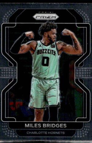 2021 Panini Prizm Charlotte Hornets #132 Miles Bridges
