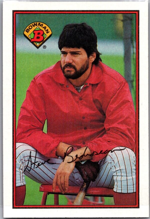 1989 Bowman Philadelphia Phillies #395 Steve Bedrosian