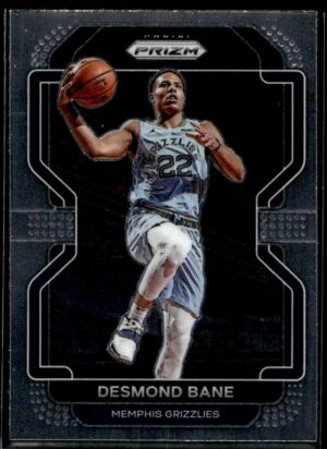_10 2021 Panini Prizm Memphis Grizzlies #215 Desmond Bane