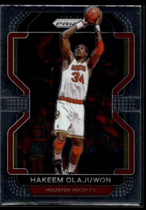 _10 2021 Panini Prizm Houston Rockets #265 Hakeem Olajuwon