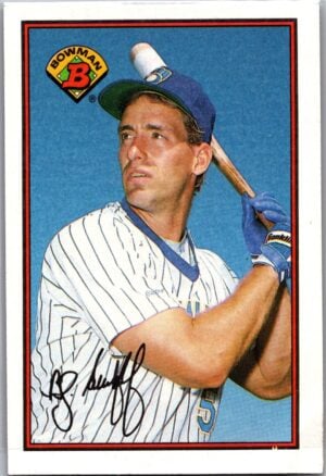 1989 Bowman Milwaukee Brewers #137 B.J. Surhoff