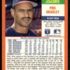 1990 Score Rookie & Traded Chicago White Sox #44T Phil Bradley