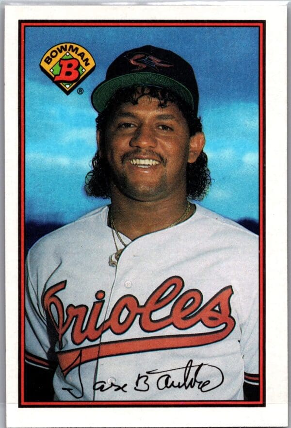 1989 Bowman Baltimore Orioles #3 Jose Bautista