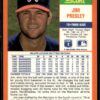 1990 Score Rookie & Traded Atlanta Braves #36T Jim Presley