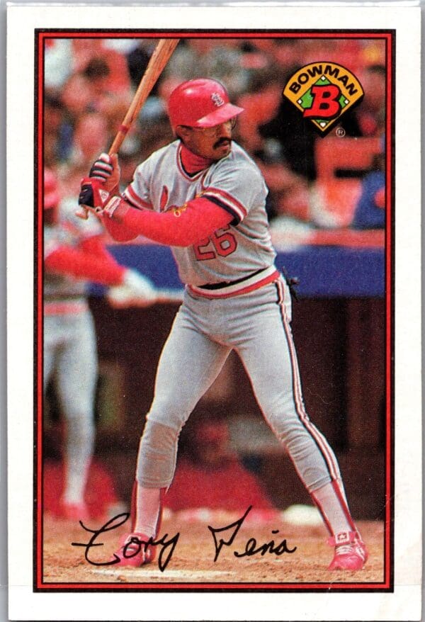 _10 1989 Bowman St. Louis Cardinals #435 Tony Pena