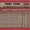1989 Bowman St. Louis Cardinals #435 Tony Pena