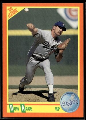 1990 Score Rookie & Traded Los Angeles Dodgers #29T Don Aase