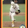 1990 Score Rookie & Traded Oakland Athletics #61T Scott Sanderson
