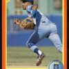 1990 Score Rookie & Traded Kansas City Royals #110T Terry Shumpert RC Rookie