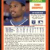 1990 Score Rookie & Traded Kansas City Royals #110T Terry Shumpert RC Rookie