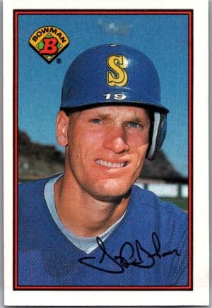 1989 Bowman Seattle Mariners #219 Jay Buhner