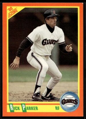 1990 Score Rookie & Traded San Francisco Giants #77T Rick Parker RC Rookie