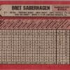 1989 Bowman Kansas City Royals #111 Bret Saberhagen