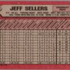 1989 Bowman Cincinnati Reds #299 Jeff Sellers