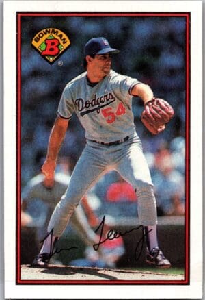 1989 Bowman Los Angeles Dodgers #339 Tim Leary