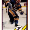 1991 Topps St. Louis Blues #58 Rick Meagher