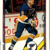 1991 Topps St. Louis Blues #156 Darin Kimble