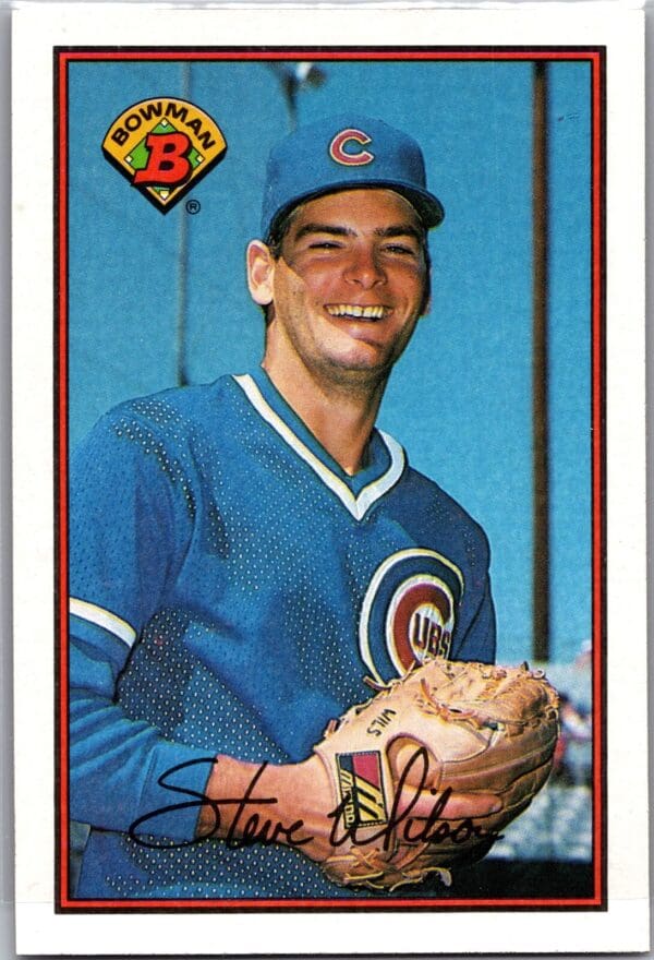 _10 1989 Bowman Chicago Cubs #280 Steve Wilson