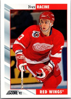 1992 Score Detroit Red Wings #74 Yves Racine