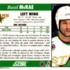 1992 Score Minnesota North Stars #356 Basil McRae