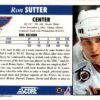1992 Score St. Louis Blues #86 Ron Sutter