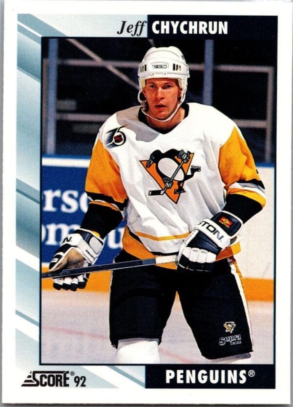 1992 Score Pittsburgh Penguins #364 Jeff Chychrun