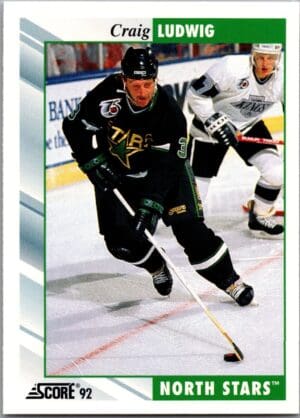 1992 Score Minnesota North Stars #94 Craig Ludwig